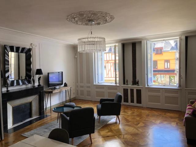 Grand studio en hyper centre Appartement Quimper Buitenkant foto