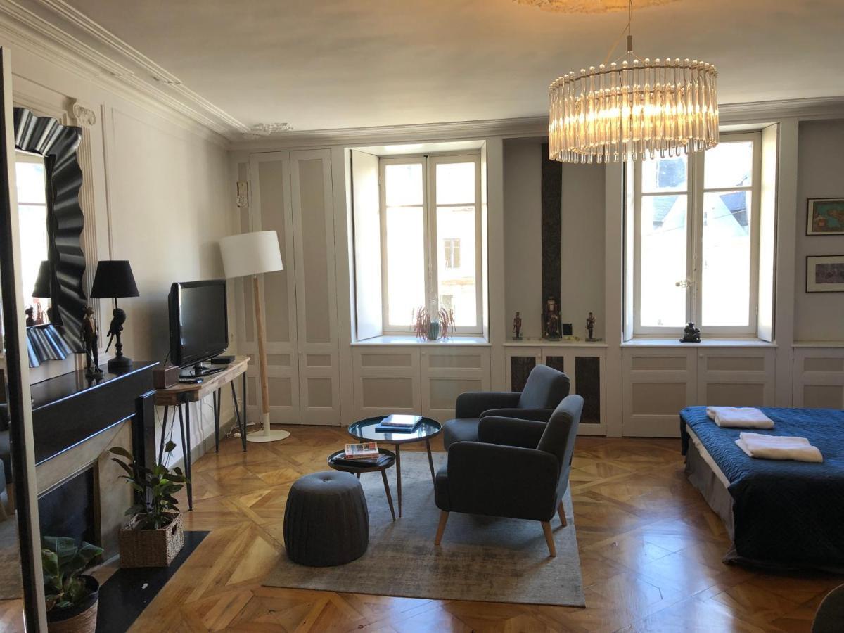 Grand studio en hyper centre Appartement Quimper Buitenkant foto
